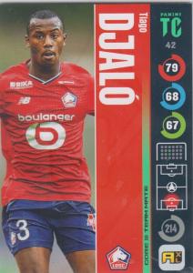 Panini Top Class 2022 - 042 - Tiago Djaló (LOSC Lille) - Team Mates Defenders