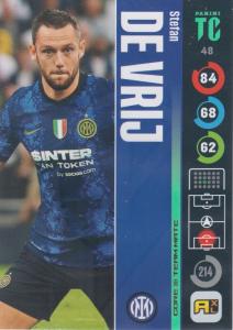 Panini Top Class 2022 - 048 - Stefan de Vrij (FC Internazionale Milano) - Team Mates Defenders