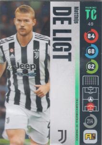 Panini Top Class 2022 - 049 - Matthijs de Ligt (Juventus) - Team Mates Defenders