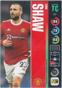 Panini Top Class 2022 - 057 - Luke Shaw (Manchester United) - Team Mates Defenders