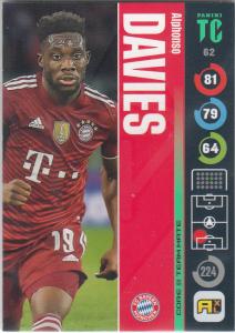 Panini Top Class 2022 - 062 - Alphonso Davies (FC Bayern München) - Team Mates Defenders