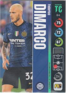 Panini Top Class 2022 - 064 - Federico Dimarco (FC Internazionale Milano) - Team Mates Defenders