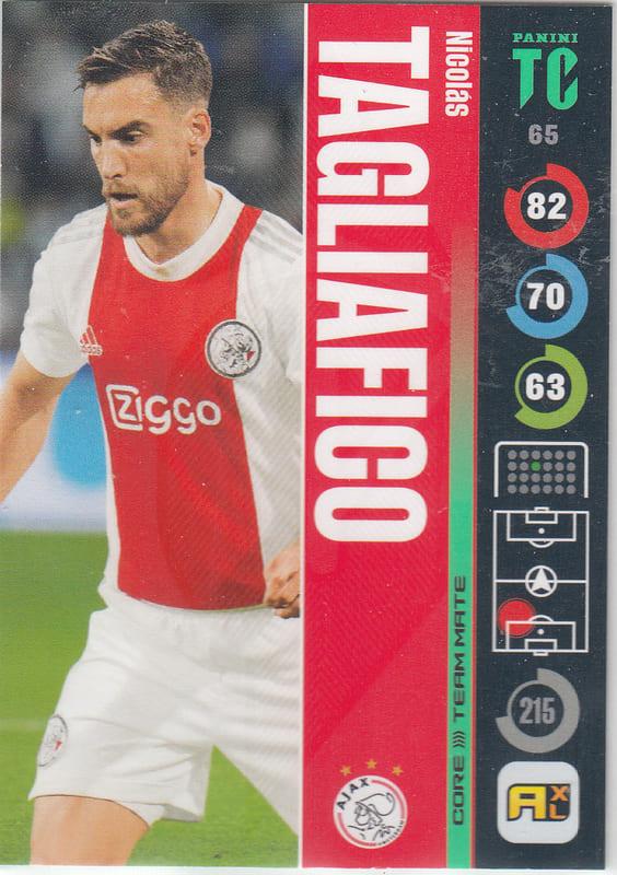 Panini Top Class 2022 - 065 - Nicolás Tagliafico (AFC Ajax) - Team Mates Defenders