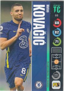 Panini Top Class 2022 - 066 - Mateo Kovačić (Chelsea) - Team Mates Midfielder