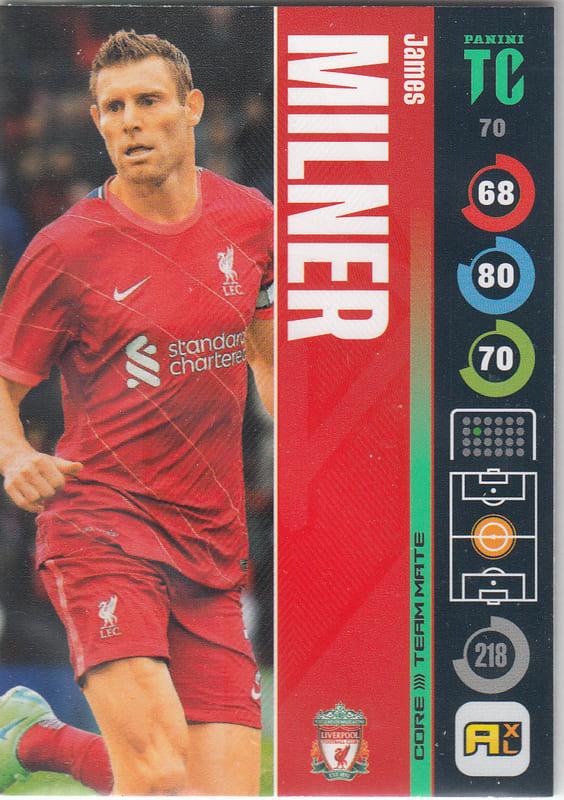 Panini Top Class 2022 - 070 - James Milner (Liverpool) - Team Mates Midfielder