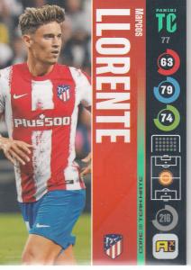 Panini Top Class 2022 - 077 - Marcos Llorente (Atlético de Madrid) - Team Mates Midfielder