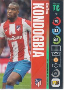 Panini Top Class 2022 - 079 - Geoffrey Kondogbia (Atlético de Madrid) - Team Mates Midfielder