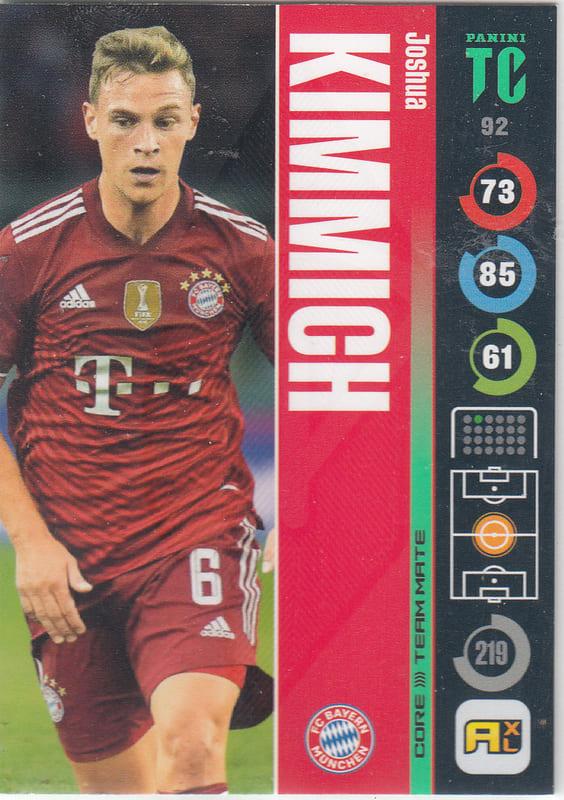Panini Top Class 2022 - 092 - Joshua Kimmich (FC Bayern München) - Team Mates Midfielder