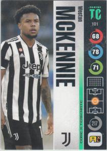 Panini Top Class 2022 - 101 - Weston McKennie (Juventus) - Team Mates Midfielder