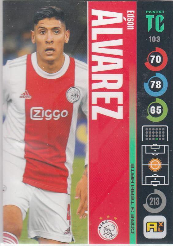 Panini Top Class 2022 - 103 - Edson Álvarez (AFC Ajax) - Team Mates Midfielder