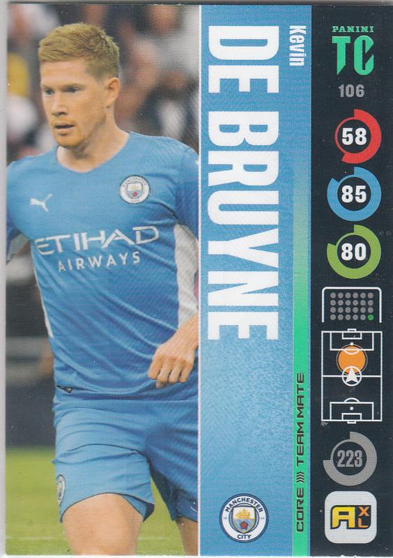Panini Top Class 2022 - 106 - Kevin De Bruyne (Manchester City) - Team Mates Midfielder