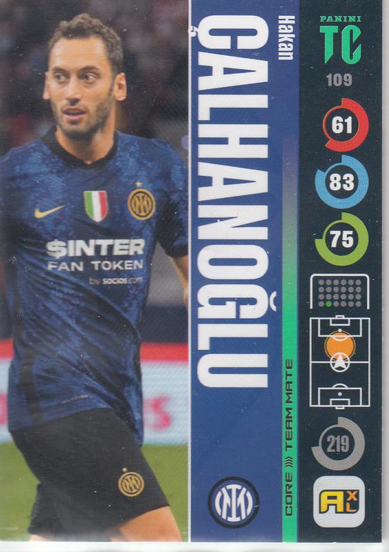 Panini Top Class 2022 - 109 - Hakan Çalhanoğlu (FC Internazionale Milano) - Team Mates Midfielder