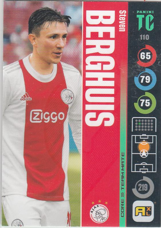 Panini Top Class 2022 - 110 - Steven Berghuis (AFC Ajax) - Team Mates Midfielder