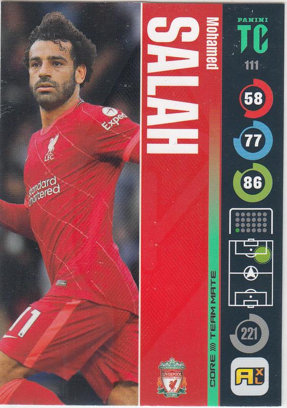 Panini Top Class 2022 - 111 - Mohamed Salah (Liverpool) - Team Mates Forwards