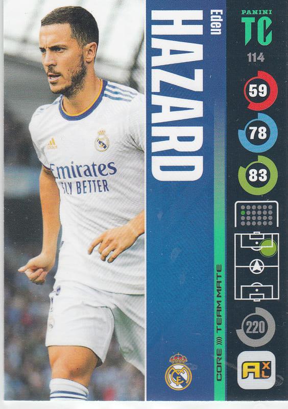 Panini Top Class 2022 - 114 - Eden Hazard (Real Madrid CF) - Team Mates Forwards