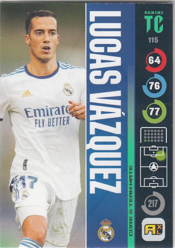 Panini Top Class 2022 - 115 - Lucas Vázquez (Real Madrid CF) - Team Mates Forwards