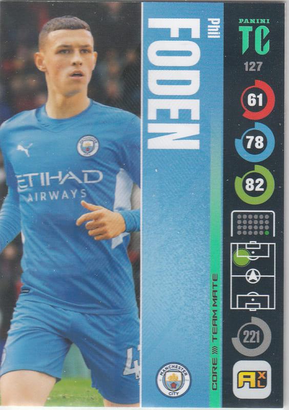 Panini Top Class 2022 - 127 - Phil Foden (Manchester City) - Team Mates Forwards