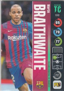 Panini Top Class 2022 - 130 - Martin Braithwaite (FC Barcelona) - Team Mates Forwards
