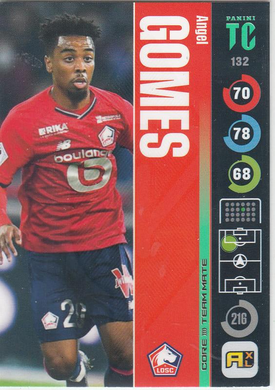 Panini Top Class 2022 - 132 - Angel Gomes (LOSC Lille) - Team Mates Forwards