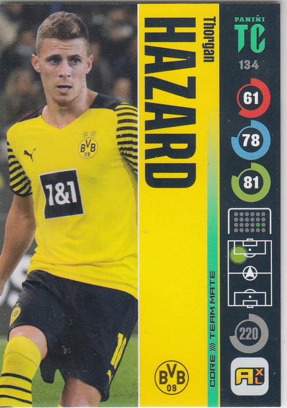 Panini Top Class 2022 - 134 - Thorgan Hazard (Borussia Dortmund) - Team Mates Forwards