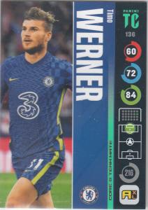 Panini Top Class 2022 - 136 - Timo Werner (Chelsea) - Team Mates Forwards