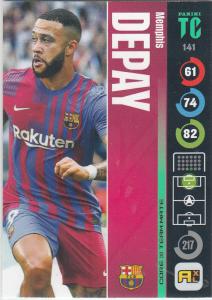 Panini Top Class 2022 - 141 - Memphis Depay (FC Barcelona) - Team Mates Forwards