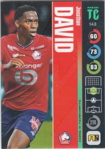 Panini Top Class 2022 - 143 - Jonathan David (LOSC Lille) - Team Mates Forwards