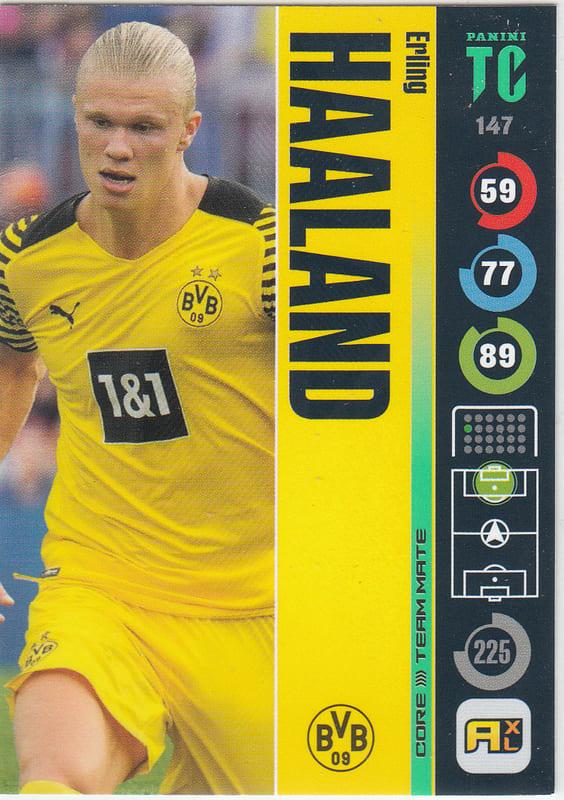 Panini Top Class 2022 - 147 - Erling Haaland (Borussia Dortmund) - Team Mates Forwards