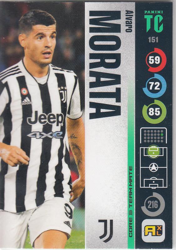 Panini Top Class 2022 - 151 - Álvaro Morata (Juventus) - Team Mates Forwards