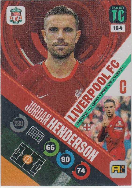 Panini Top Class 2022 - 164 - Jordan Henderson (Liverpool) - Captain