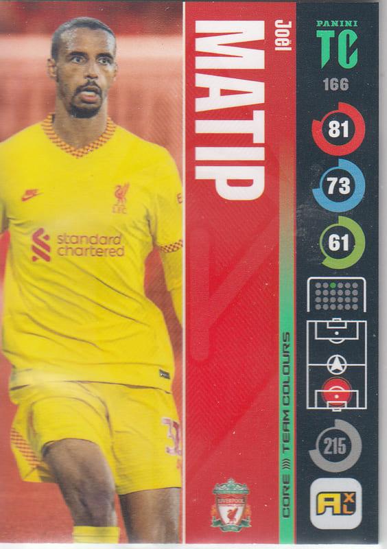 Panini Top Class 2022 - 166 - Joël Matip (Liverpool) - Team Colour