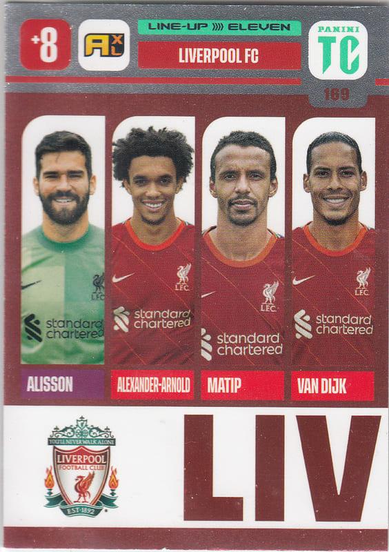 Panini Top Class 2022 - 169 - Liverpool FC (Liverpool) - Eleven #1/3