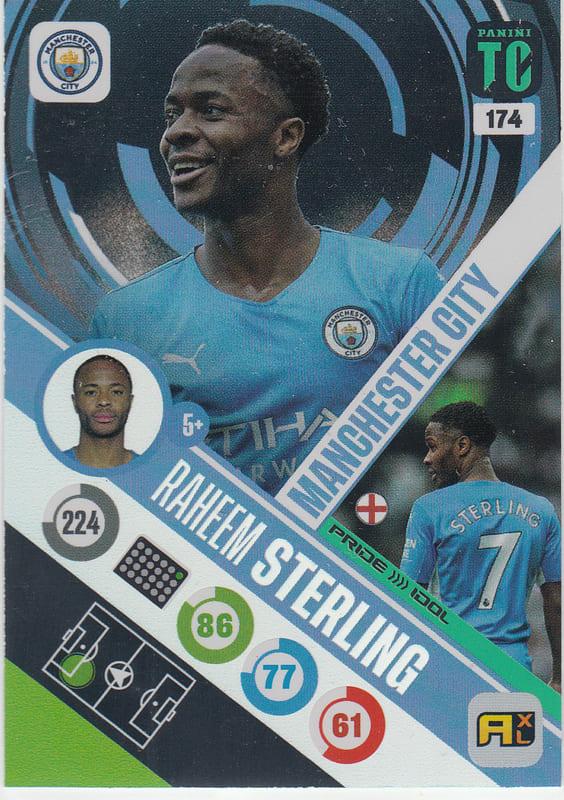 Panini Top Class 2022 - 174 - Raheem Sterling (Manchester City) - Idol