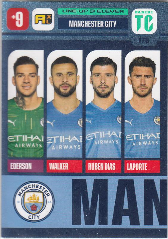 Panini Top Class 2022 - 178 - Manchester City (Manchester City) - Eleven #1/3