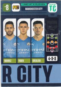 Panini Top Class 2022 - 180 - Manchester City (Manchester City) - Eleven #3/3