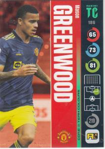 Panini Top Class 2022 - 186 - Mason Greenwood (Manchester United) - Team Colour