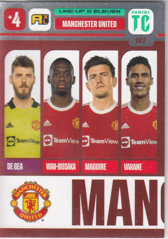 Panini Top Class 2022 - 187 - Manchester United (Manchester United) - Eleven #1/3