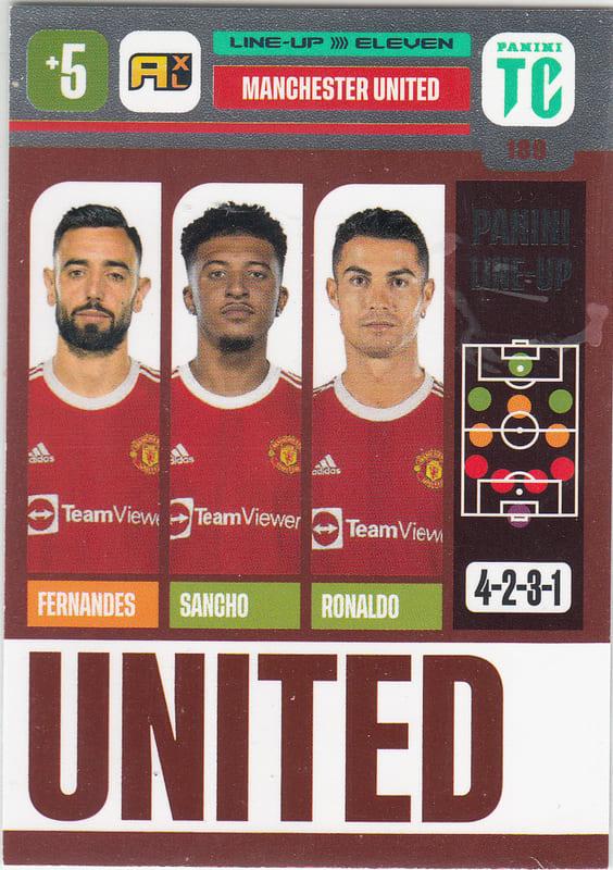 Panini Top Class 2022 - 189 - Manchester United (Manchester United) - Eleven #3/3