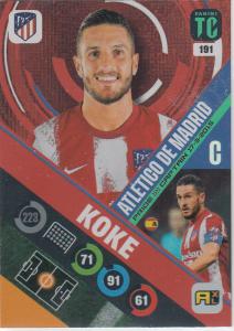 Panini Top Class 2022 - 191 - Koke (Atlético de Madrid) - Captain