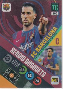 Panini Top Class 2022 - 200 - Sergio Busquets (FC Barcelona) - Captain