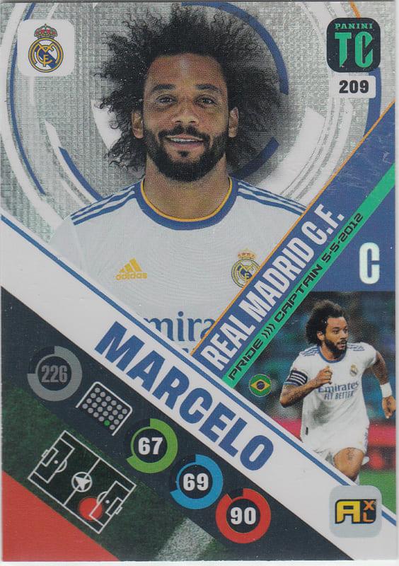 Panini Top Class 2022 - 209 - Marcelo (Real Madrid CF) - Captain
