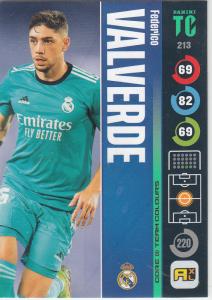 Panini Top Class 2022 - 213 - Federico Valverde (Real Madrid CF) - Team Colour