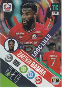 Panini Top Class 2022 - 219 - Jonathan Bamba (LOSC Lille) - Idol
