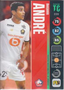 Panini Top Class 2022 - 220 - Benjamin André (LOSC Lille) - Team Colour