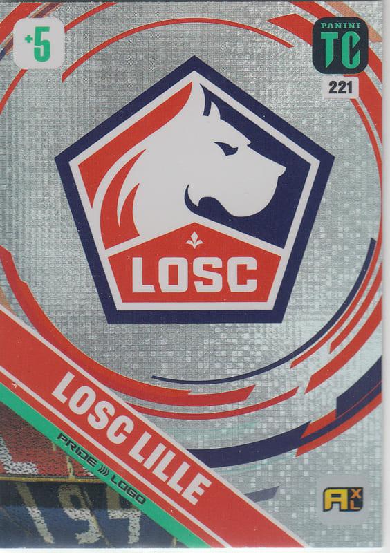 Panini Top Class 2022 - 221 - LOSC Lille (LOSC Lille) - Logo