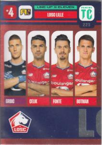 Panini Top Class 2022 - 223 - LOSC Lille (LOSC Lille) - Eleven #1/3