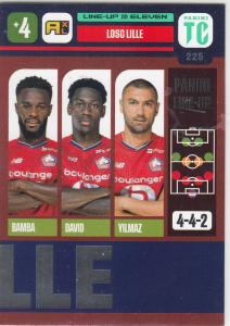 Panini Top Class 2022 - 225 - LOSC Lille (LOSC Lille) - Eleven #3/3