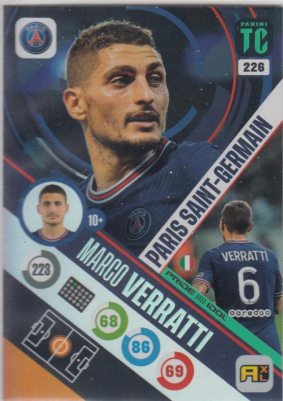 Panini Top Class 2022 - 226 - Marco Verratti (Paris Saint-Germain) - Idol