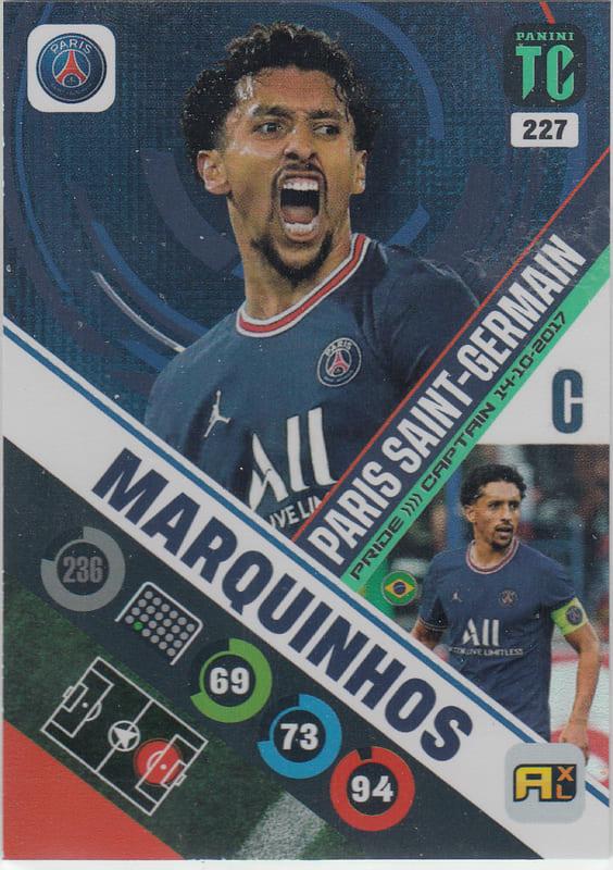 Panini Top Class 2022 - 227 - Marquinhos (Paris Saint-Germain) - Captain