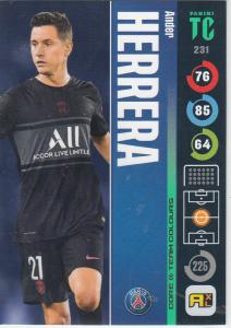 Panini Top Class 2022 - 231 - Ander Herrera (Paris Saint-Germain) - Team Colour
